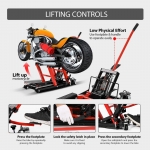 Motociklų ir kvadrociklų ATV hidraulinis keltuvas | 1500LBS / 680 kg (SK3019)