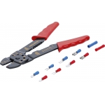 Crimping Pliers Set with cable lug Assortment | 200 mm | 61 pcs. (1423)