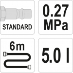 Установка для замены тормозной жидкости (YT-06845)