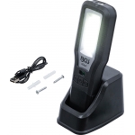 COB-LED Work Lamp | foldable | with charging station (85347)