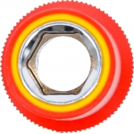 Izoliuota galvutė ilga | šešiakampė | 12,5 mm (1/2") VDE | 12 mm (72062)