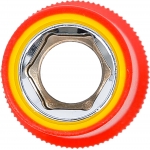 Izoliuota galvutė ilga | šešiakampė | 12,5 mm (1/2") VDE | 13 mm (72063)