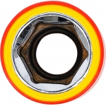 Izoliuota galvutė ilga | šešiakampė | 12,5 mm (1/2") VDE | 16 mm (72066)