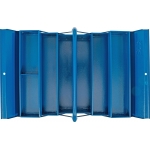 Metal Tool Box | empty | 420 x 200 x 200 mm | 5 Compartments (33000)