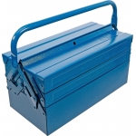 Metal Tool Box | empty | 420 x 200 x 200 mm | 5 Compartments (33000)