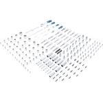 Įrankių dėklas XL: Galvučių rinkinys | 6.3 mm (1/4") / 10 mm (3/8") / 12,5 mm (1/2") | 216 vnt. (74434)