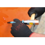 Aliuminė rankenėlė su keičiamais antgaliais įlenkimų šalinimui be dažymo | 100 mm (9155)