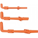 Hose Clamp Pliers Set | 90° Angled | 155-220 mm | 3 pcs. (8764)