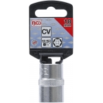 Socket, Hexagon | 12.5 mm (1/2") Drive | 18 mm  (2918)