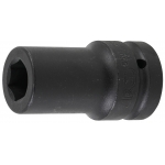 Impact Socket, Hexagon, deep | 25 mm (1") drive | 22 mm (5500-22)