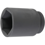 Impact Socket, Hexagon, deep | 25 mm (1") drive | 75 mm (5500-75)