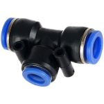 Greito jungimo vožtuvas T tipo - 6 x 6 x 6mm(8070606)