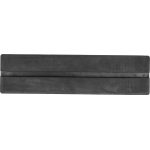 Rubber Pad | with Groove | for Auto Lifts | 373 x 100 x 35 mm (7012)