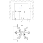 Clearfloor 2-post lift, 4.0t - 4.0t, 380V(PL382A380V)