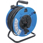 Cable Reel | 50 m | 3 x 1,5 mm² | 4 Socket Outlets with Sealing Cap | IP 44 | 3500 W (3378)