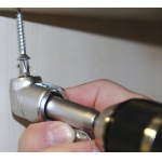 Offset Screwdriver Attachment for Drills | 10 pcs. (20801)