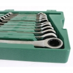 Combination gear wrenches set 12pcs. (8-19) (S09040)