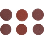 Sanding Pads for Eccentric Sanders | Ø 50 mm | K 60 - 80 - 120 | 30 pcs. (70194)