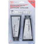 Lithium Grease for Grease Gun BGS 9311 | 2 Tubes (9312)