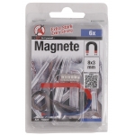 Magnetų rinkinys | ypač stiprūs | Ø 8 mm | 6 vnt. (79907)