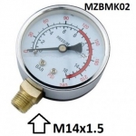 Manometras. Atsarginė dalis - Ø60mm, 0-8bar(MZBMK02)