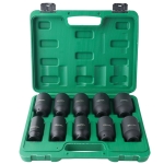1/2" Prailgintų smūginių galvučių rinkinys (27-41mm) 10vnt. (CL105510)