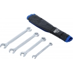 Open Double-Ring Spanner Set | Inch sizes | 4 pcs. (1782)