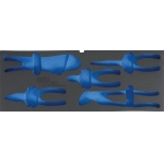 Foam Tray for BGS 3312, empty: for Pliers Set (3344-1)