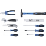 Tool Carrying Case | Reinforced Plastic | incl. Tool Assortment | 11 pcs. (70225)