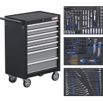 Workshop Trolley | 7 drawers | with 263 Tools (4062)