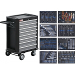 Workshop Trolley | 8 drawers | with 296 Tools (4050)