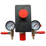 Regulator for compressor BM type with pressure switch and gauges. Spare part (MZBRKSJM01)