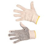 Рабочие перчатки пятнистые (черные) (KD620-2)