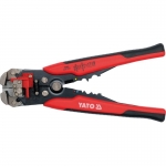 Universal wire stripper and ratchet crimping pliers (YT2270)