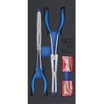 Double-Joint Circlip Pliers Set | Exchangeable Tips | 345 mm (9836)