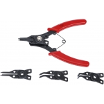 Circlip Pliers with Interchangeable Heads | 160 mm | 5 pcs. (454)