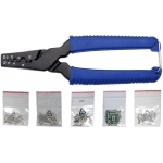 Crimping Tool for Cable End Sleeves | incl. 150 Cable Terminals | 175 mm (1430)