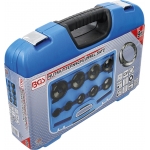 Groove Nut Socket Set | inside taps | KM4 - KM12 | 9 pcs. (8327)
