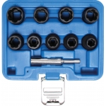 Special Socket Set / Screw Extractors | 12.5 mm (1/2") drive | 10 - 19 mm | 10 pcs. (5266)