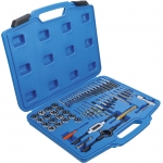 Tap and Die Set | Inch Sizes | 1/4" - 1" | 56 pcs. (70105)