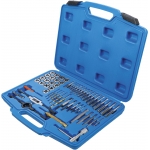 Tap and Die Set | Inch Sizes | 1/4" - 1" | 56 pcs. (70105)