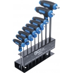 T-Handle Wrench Set | T-Star (for Torx) T10 - T50 | 9 pcs. (8485)