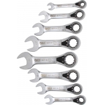 Ratchet Wrench Set | reversible | 8 - 19 mm | 8 pcs. (30720)