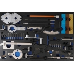 Variklio fiksavimo įrankių rinkinys | 3/3 įrankių dėklas | Fiat, Alfa, Lancia, Opel, Suzuki, Ford (4137)