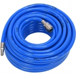 Rubber air hose with quick couplers PVC  (Ø10x14mm), 10m (YT24224)
